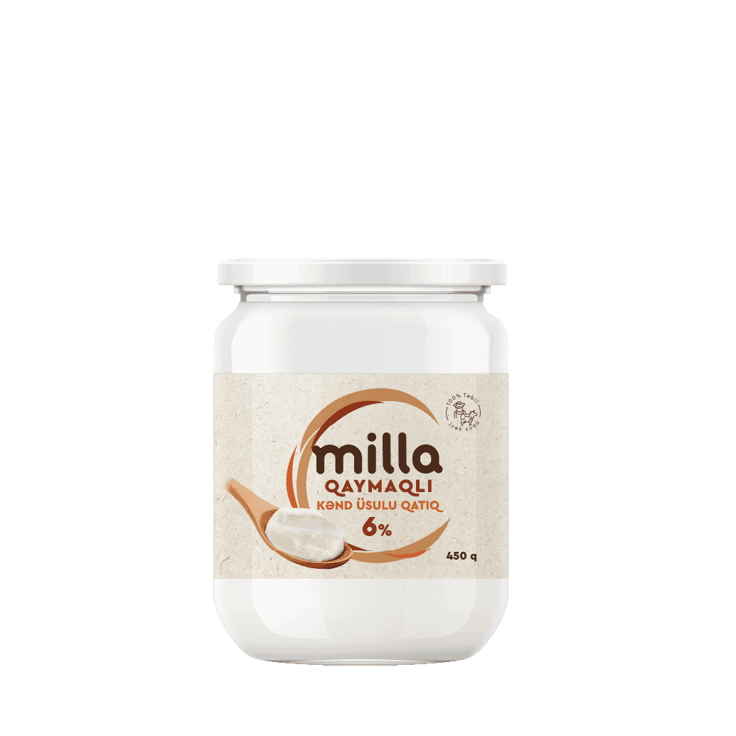 Milla Qaymaqlı Qatıq 6% 450q