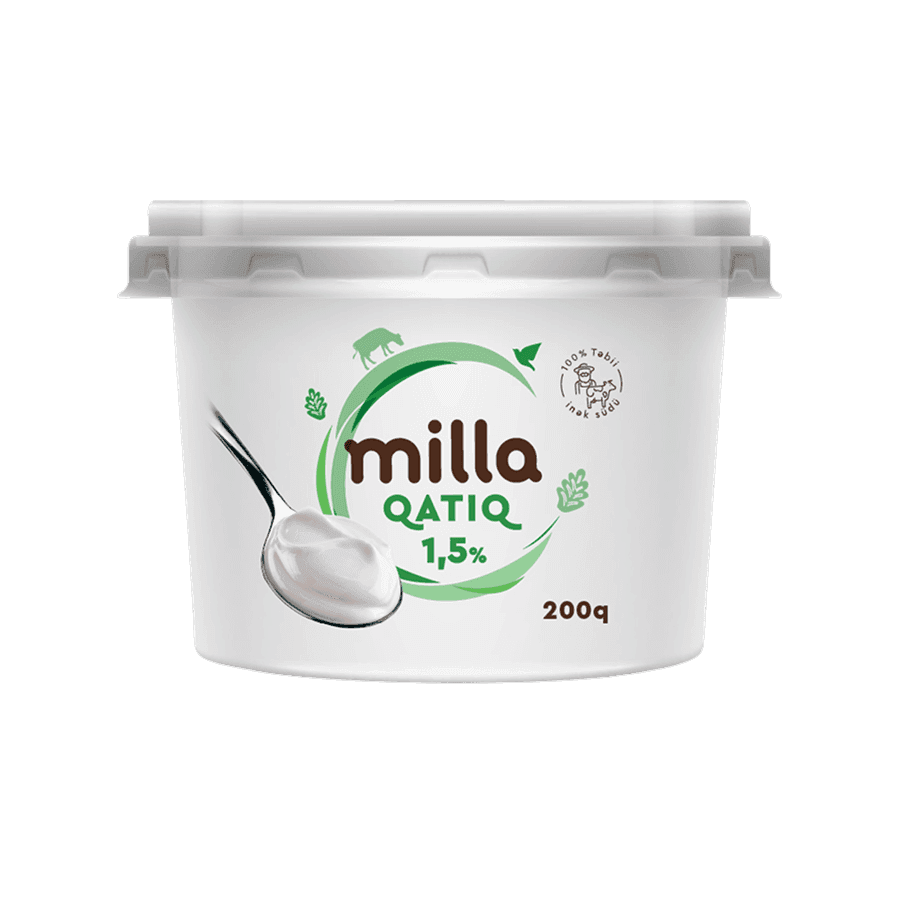 Milla Qatıq 1.5% 200q