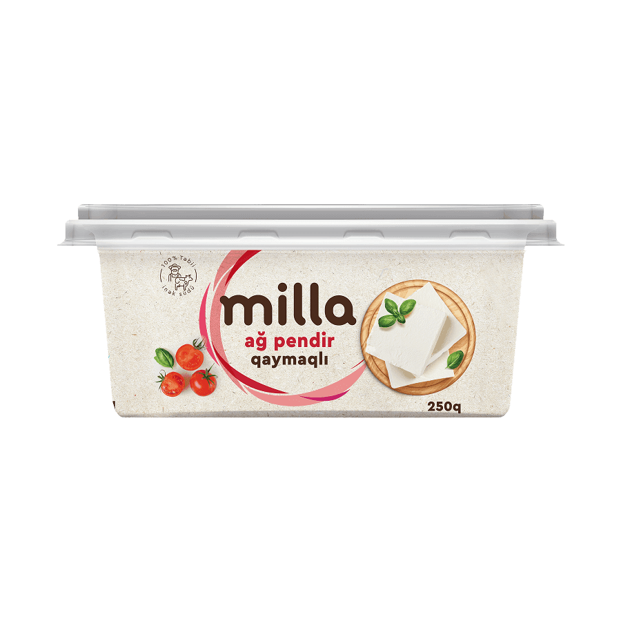 Milla Qaymaqlı Pendir 250q