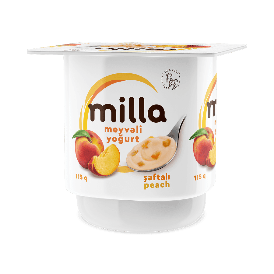 Milla Yoğurt Şaftalı 115qr