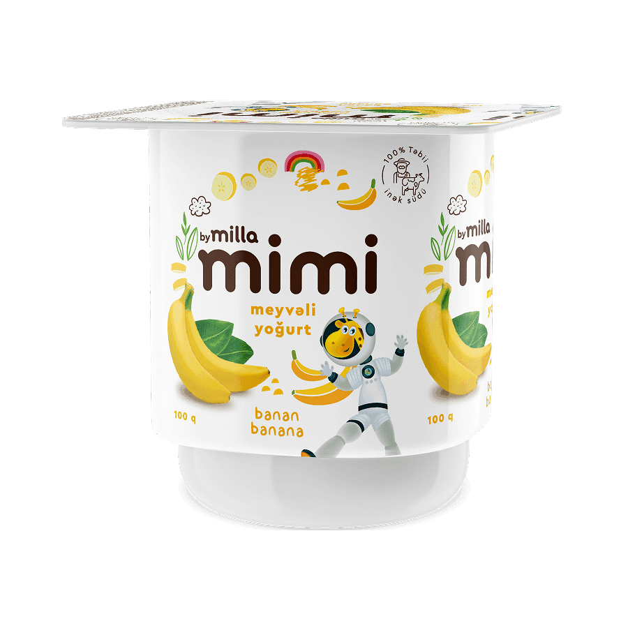 Mimi Yoğurt Banan 100qr