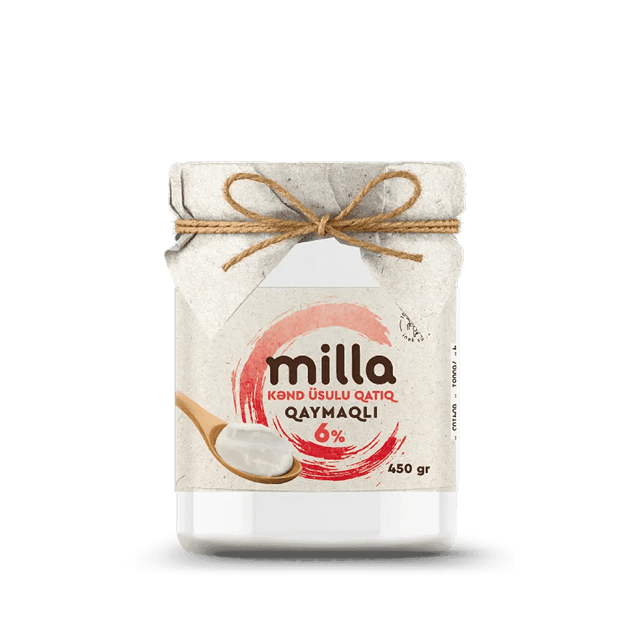 Milla Qaymaqlı Qatıq 6% 450q